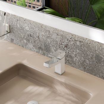 Aller 1063WHITE Смеситель для умывальника — фото 1, Смесители для раковины