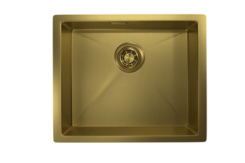 Товар: Granula-5445U, ЗОЛОТО САТИН, стальная кухонная мойка - фото 1 Granula-5445U, ЗОЛОТО САТИН, стальная кухонная мойка — фото 1, Кухонные мойки