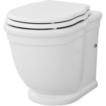 Унитаз Artceram Hermitage HEV005 01 00 приставной Белый — фото 1, Приставные унитазы