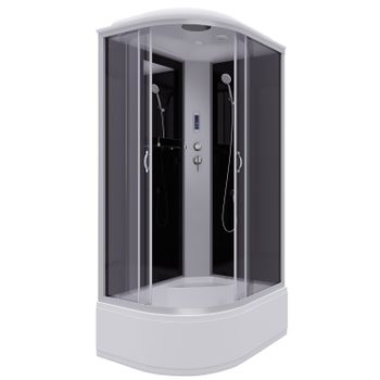 Душевая кабина Niagara Classic NG-2510-14RP (120х80х215) высокий поддон(40см),стекло тонированное,4  — фото 1, Душевые кабины