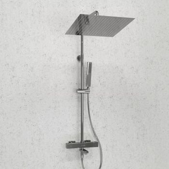 A199.119.103.010.CH Thermo Душевой комплект с термостатическим смесителем — фото 1, Душевые стойки