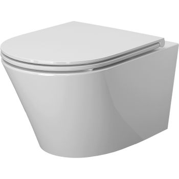 Унитаз Ambassador Ritz 233K19003RS подвесной с сиденьем Микролифт — фото 1, Подвесные унитазы