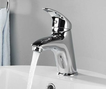 Смеситель Rhein 1703 для умывальника, хром, WasserKRAFT — фото 3, Смесители для раковины