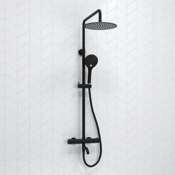A288.258.078.BM Thermo Душевой комплект с термостатическим смесителем — фото 1, Душевые стойки