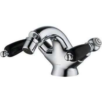 Смеситель для биде Caprigo Adria-Classic Black Edition 03B-530-crm Хром — фото 1, Смесители для биде