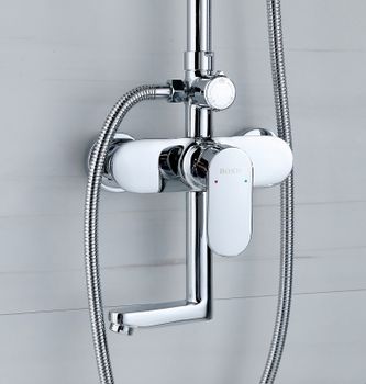 Душевая система Bond B01-9400 Хром — фото 2, Душевые стойки