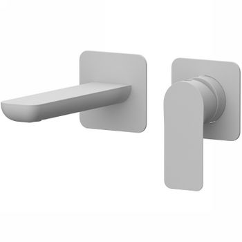 Смеситель для раковины Remer Infinity I15PLBO Белый матовый — фото 1, Смесители для раковины