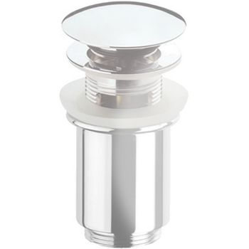 Донный клапан Remer 905CC114BO click-clack Белый матовый — фото 1, Донные клапаны