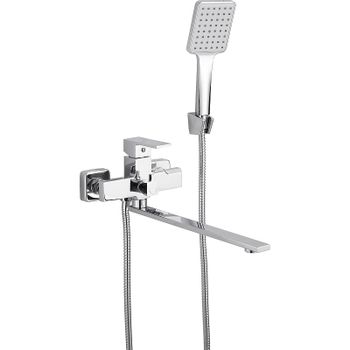 Смеситель для ванны Belz B613 B22613 универсальный Хром — фото 1, Смеситель для ванны