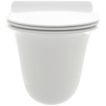 Унитаз AQUAme AQM2005 подвесной Белый глянец с сиденьем Микролифт — фото 5, Подвесные унитазы