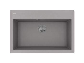Товар: Florentina Мойка "Тоскана" 770, серый шелк - фото 1 Florentina Мойка "Тоскана" 770, серый шелк — фото 1, Кухонные мойки