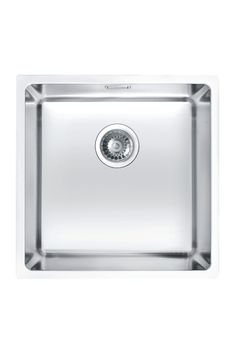 Мойка для кухни KOMBINO 30 SAT-90 400X400X 200 в комплекте с сифоном 1130551 — фото 1, Кухонные мойки