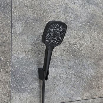 Ручной душ Iddis SpaHome SPA3FSBi18 Черный — фото 3, Лейки для душа