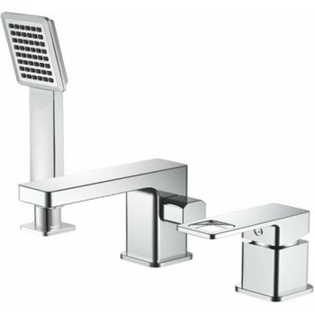 Смеситель на борт ванны Haiba HB80615 Хром — фото 1, Смесители на борт ванны