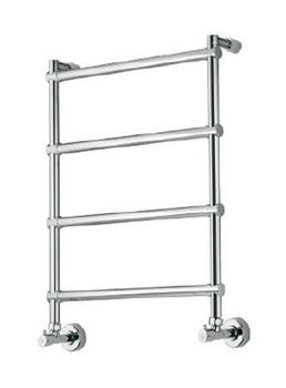 Водяной полотенцесушитель Margaroli Sole 482-4 Хром — фото 1, Водяные полотенцесушители