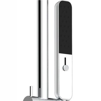 Душевая система AQUAme AQM8401CR с термостатом Хром — фото 3, Встраиваемые душевые комплекты