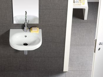 Раковина Hatria Daytime 45 YXBM Белая — фото 3, Раковины подвесные