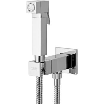 Гигиенический душ со смесителем Remer Qubica Q64 Хром — фото 1, Гигиенические души