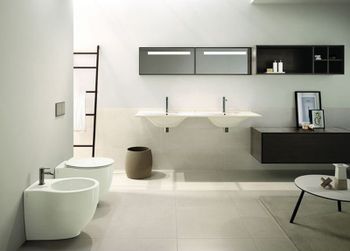 Раковина Hatria Le Fiabe 81 Y1AB01 Белая — фото 6, Раковины подвесные