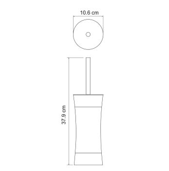 Wern K-7527 Щетка для унитаза — фото 5, Ершики для унитаза
