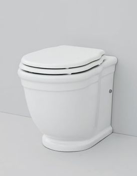 Унитаз Artceram Hermitage HEV005 01 00 приставной Белый — фото 4, Приставные унитазы