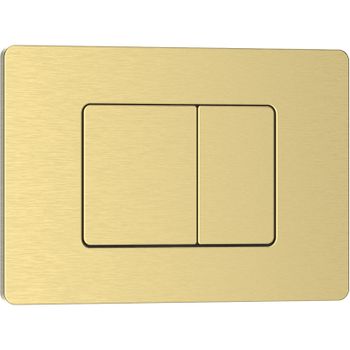 Клавиша смыва Iberica Blanca Inox-C IB.B011.005.000 Золото матовое — фото 1, Кнопки смыва
