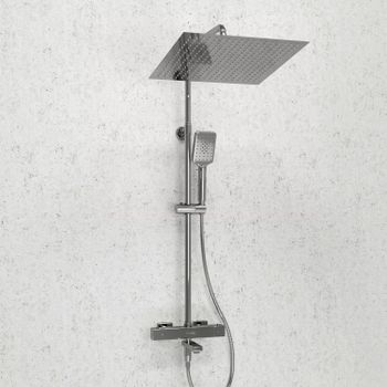A199.119.126.010.CH Thermo Душевой комплект с термостатическим смесителем — фото 1, Душевые стойки
