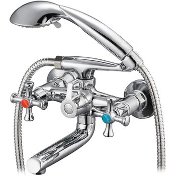 Смеситель для ванны G-Lauf QML3-A827 Хром — фото 1, Смеситель для ванны