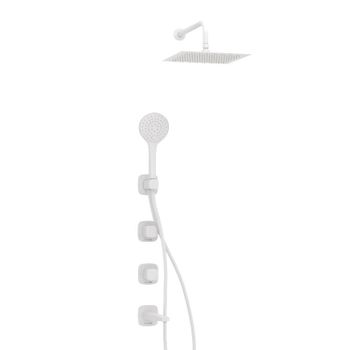 A9551.267.316.146.254.328.156.155 Встраиваемый комплект для ванны с верхней душевой насадкой, лейкой — фото 5, Встраиваемые душевые комплекты