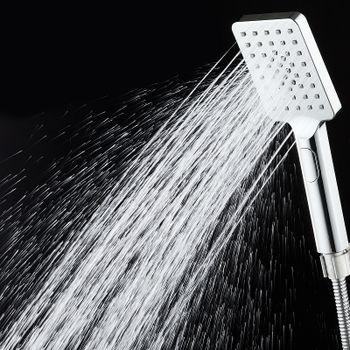 Душевой гарнитур Bond Cube B03-8700 Хром — фото 5, Душевые гарнитуры