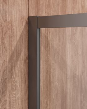 Душевой уголок CEZARES MOLVENO-A-2-90-C-GM-IV — фото 6, Квадратные душевые уголки