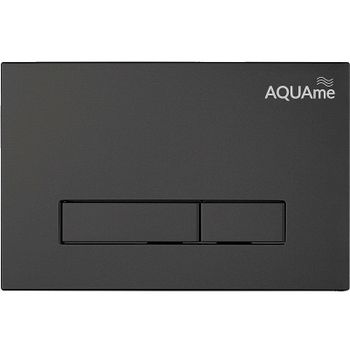 Клавиша смыва AQUAme AQM4103B Черная — фото 1, Кнопки смыва