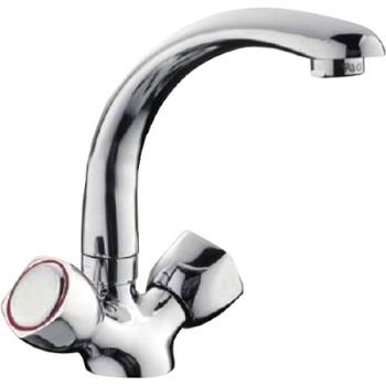 Смеситель для кухни Ledeme H09 4409L Хром — фото 1, Смесители для кухни