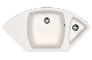 Dr.Gans Мойка "Габи", белый CMc — фото 1, Кухонные мойки