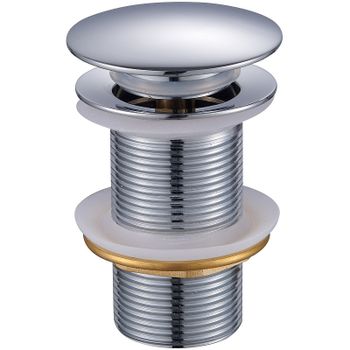 Донный клапан Raglo R600.02 click-clack Хром — фото 1, Донные клапаны