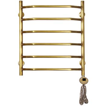 Электрический полотенцесушитель Domoterm Лаура П6 500x600 АБР ER Античная бронза — фото 1, Электрические полотенцесушители