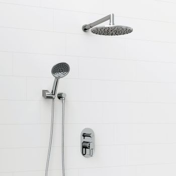 A16830 Встраиваемый комплект для душа с верхней душевой насадкой и лейкой — фото 1, Встраиваемые душевые комплекты