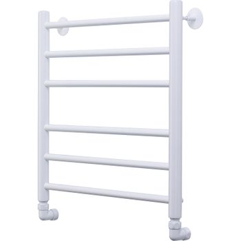 Водяной полотенцесушитель Comfysan Luce W-6 60x50 013370 Белый матовый — фото 1, Водяные полотенцесушители