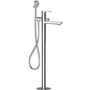 Смеситель для ванны Remer Energy EY08 Хром — фото 1, Смесители напольные