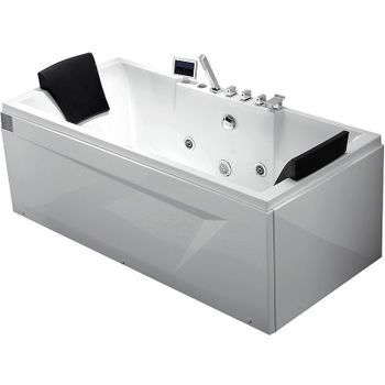 Акриловая ванна Gemy 175х85 G9065 K L с гидромассажем — фото 1, Акриловые ванны