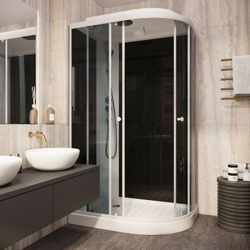 Душевая кабина Parly Classic Эконом 120x80 L EC1231L без гидромассажа — фото 1, Душевые кабины