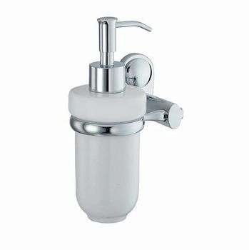 Аксесс Main K-9299C Дозатор жидкого мыла, навесной (блистер), КЕРАМИКА, хром, WasserKRAFT — фото 1, Дозаторы