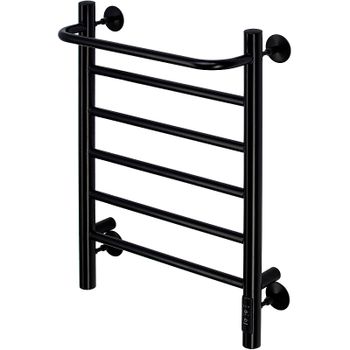 Электрический полотенцесушитель Comfysan Capri EC-6 60x40 012694 с полкой Черный матовый — фото 1, Электрические полотенцесушители