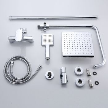 Душевая система Bond B01-8400 Хром — фото 4, Душевые стойки