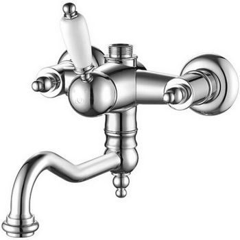 Смеситель для ванны Caprigo Adria-Uno 02-519-crm Хром — фото 1, Смеситель для ванны