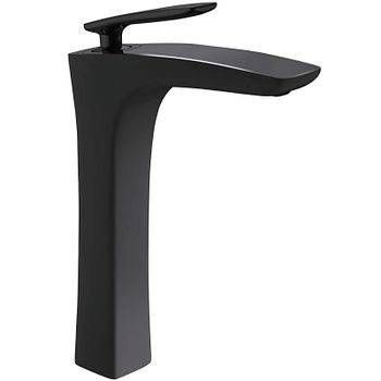 Смеситель для раковины Rose R27H R2711H Черный матовый — фото 1, Смесители для раковины