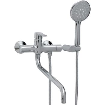 Смеситель для ванны Haiba HB22652 универсальный Хром — фото 1, Смеситель для ванны