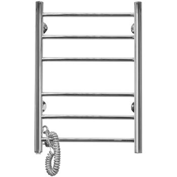 Электрический полотенцесушитель Domoterm Аврора DMT 109-6 40x60 EK L Хром — фото 1, Электрические полотенцесушители