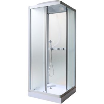Душевая кабина Parly Frost 80x80 FQ811 без гидромассажа — фото 1, Душевые кабины