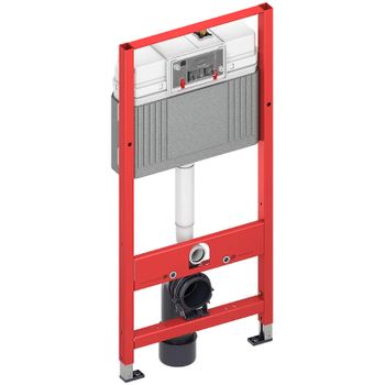 Комплект унитаза AQUAme AQM2004 с инсталляцией Tece Now 9400414 с сиденьем Микролифт и Черной матово — фото 2, Комплекты унитаз + инсталляция